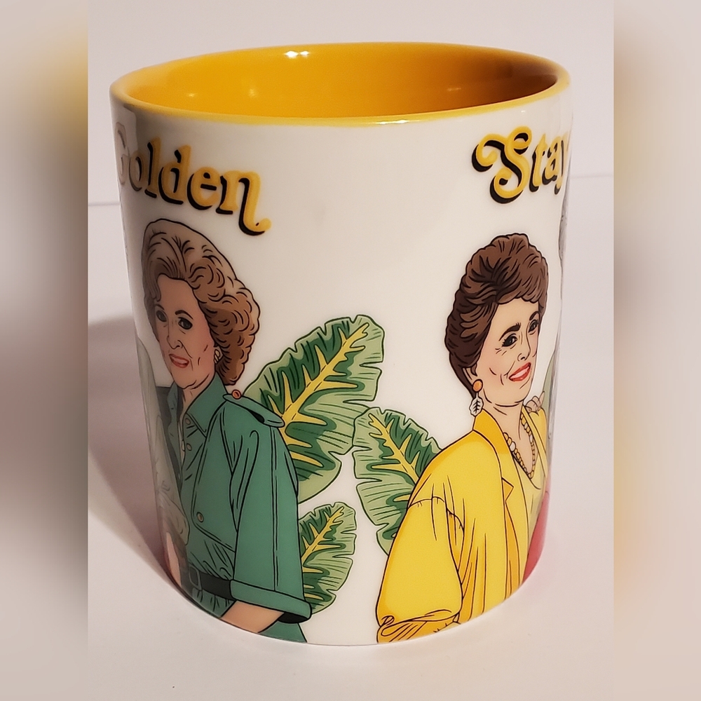 New Ceramic Mug ,Stay Golden Inspired by the Classic Sitcom, "The Golden Girls" - Picture 4 of 5